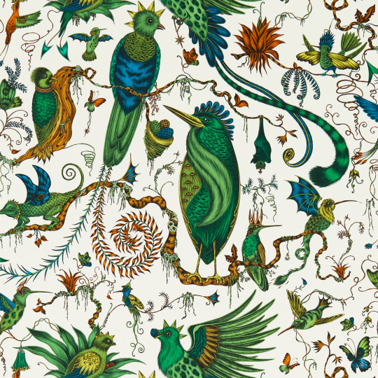 Clarke & Clarke Tapete Quetzal - Green