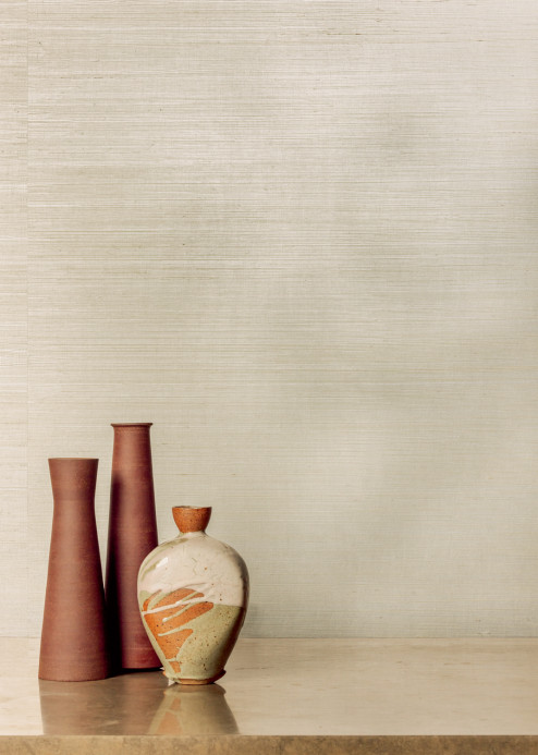 Élitis Wallpaper Sisal Métallique