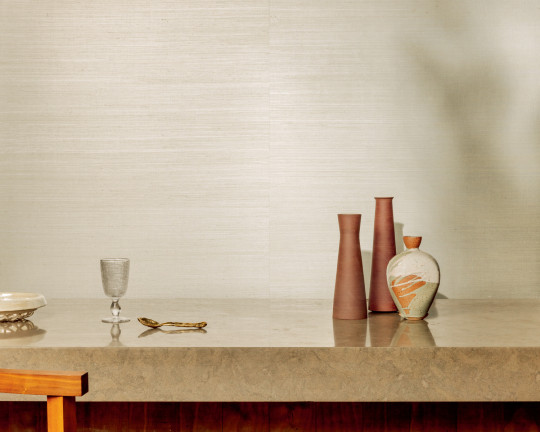 Élitis Wallpaper Sisal Métallique