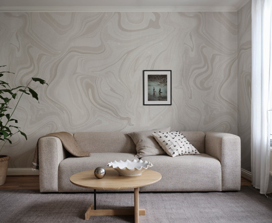 Sandberg Mural Klint - Gray