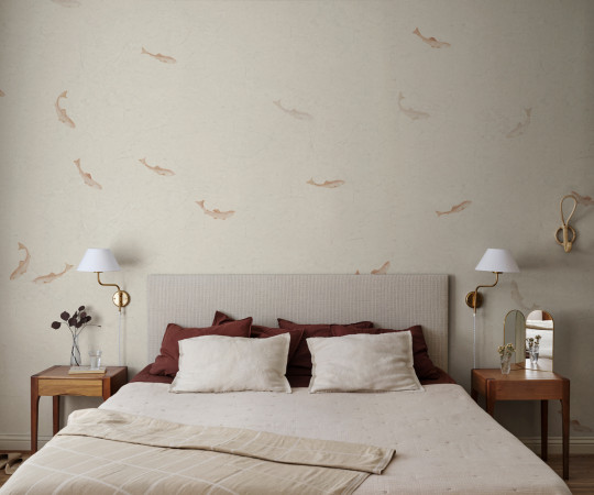 Sandberg Papier peint panoramique Hav - Terracotta