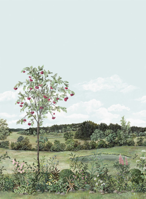Nobilis Papier peint panoramique Sorbier des Oiseaux - MHP50