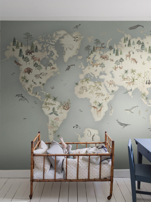BoråsTapeter Mural Little Explorer