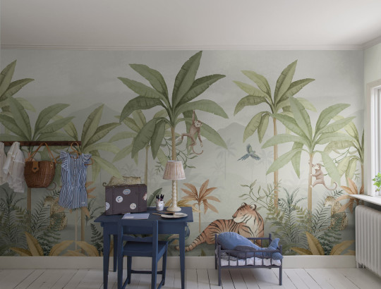 BoråsTapeter Mural Wild Jungle - 6945