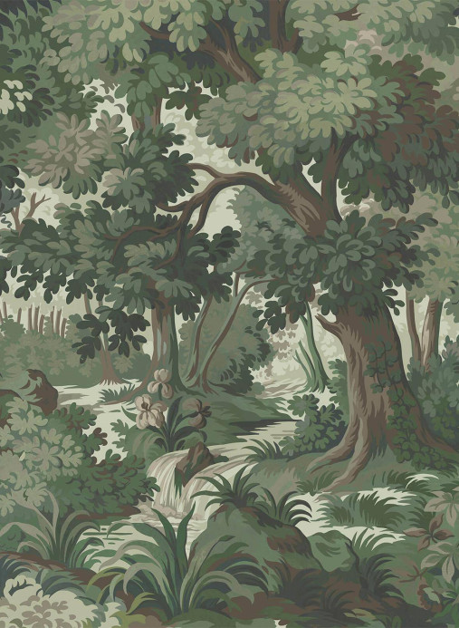 House of Hackney Tapete Arborea - Verde B