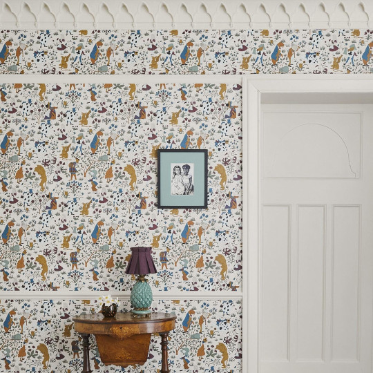 House of Hackney Wallpaper Alice in Wonderland - Achillea