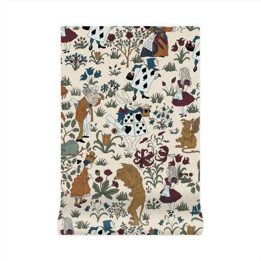 House of Hackney Wallpaper Alice in Wonderland