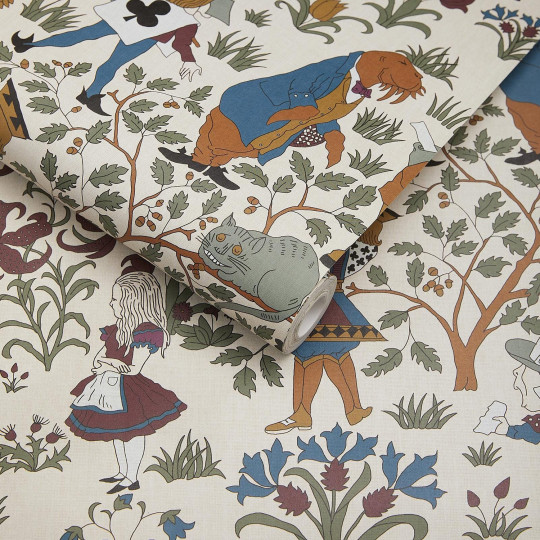 House of Hackney Wallpaper Alice in Wonderland