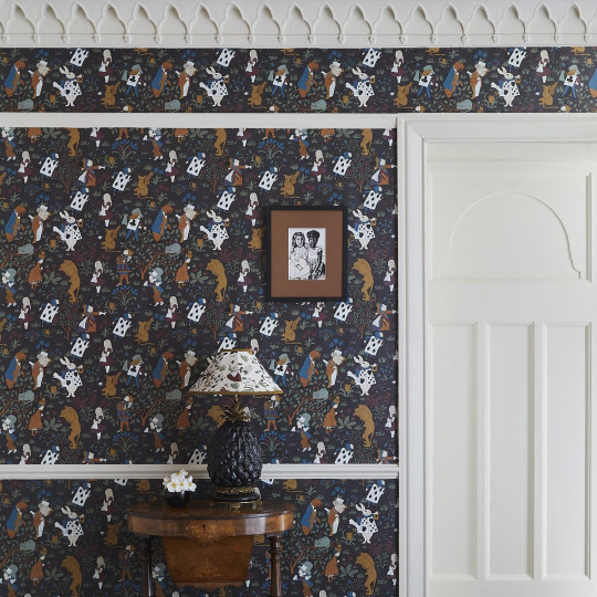 House of Hackney Wallpaper Alice in Wonderland