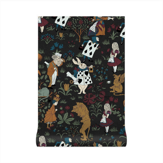 House of Hackney Wallpaper Alice in Wonderland