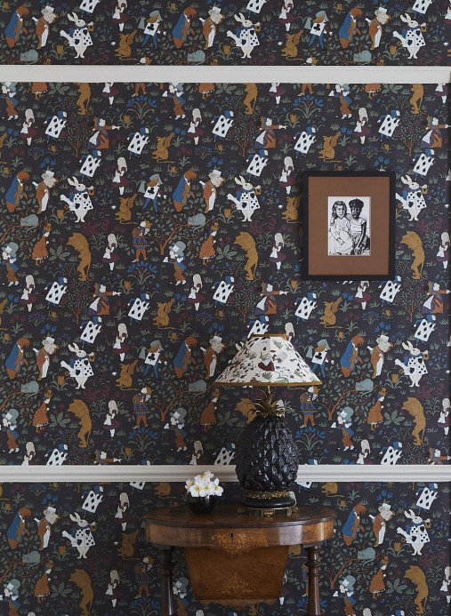 House of Hackney Wallpaper Alice in Wonderland