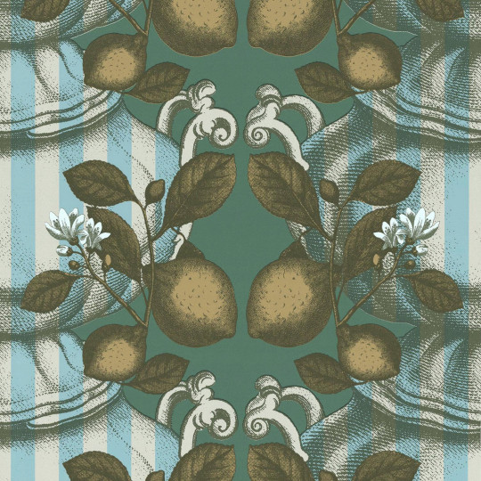 Studio Lisa Bengtsson Wallpaper Limoncello Stripes