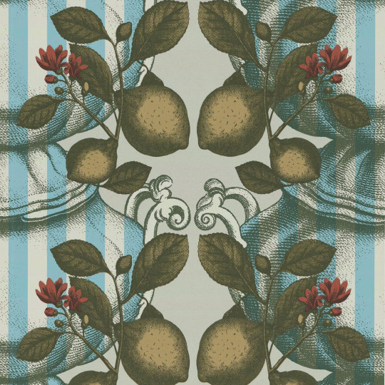 Studio Lisa Bengtsson Wallpaper Limoncello Stripes