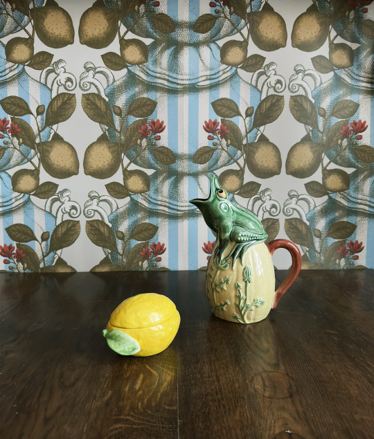 Studio Lisa Bengtsson Wallpaper Limoncello Stripes