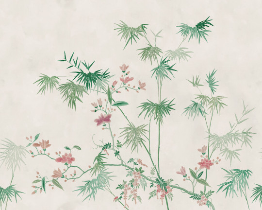 Sandberg Papier peint panoramique Bamboo Grove