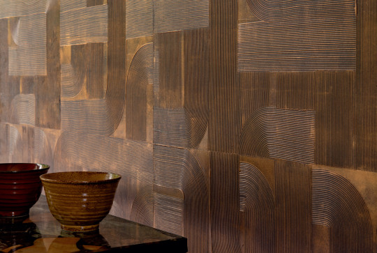 CMO Paris Tapete Gesso Peigné - Bronze