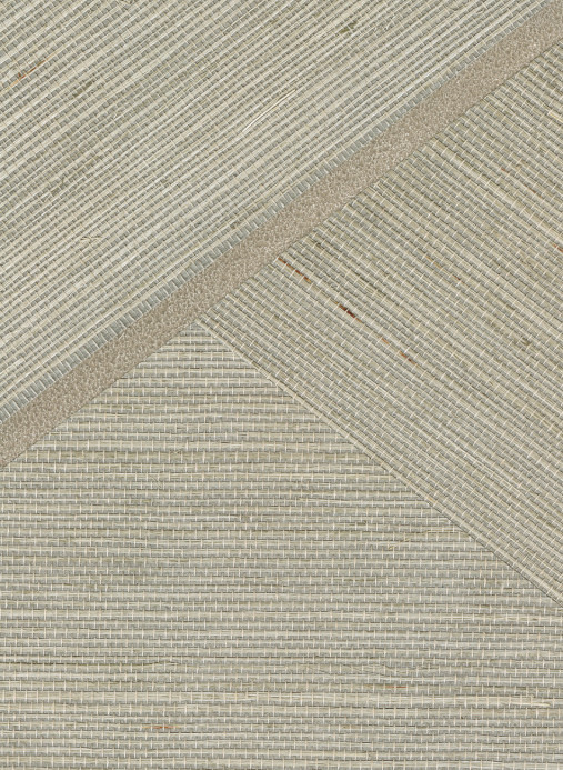 CMO Paris Tapete Strate Sisal - Argent