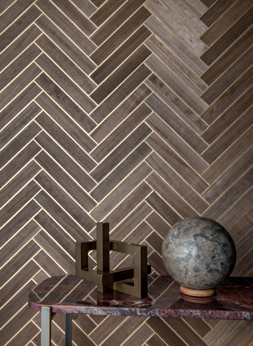CMO Paris Wallpaper Bois Chevron