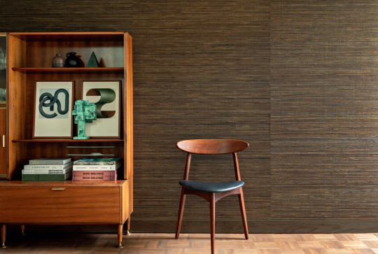 CMO Paris Papier peint Rotin - Bronze