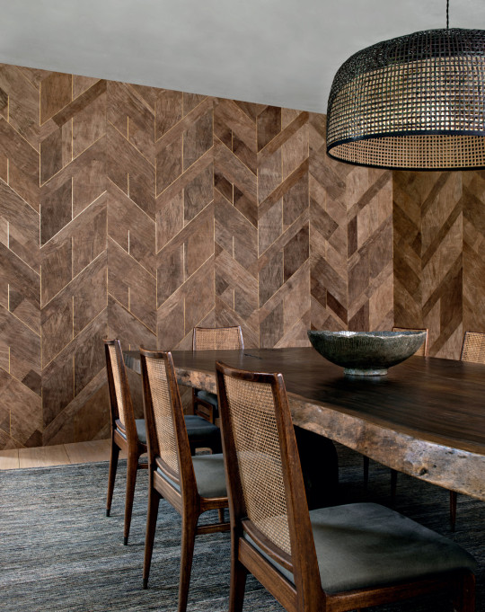 CMO Paris Tapete Murier Chevron