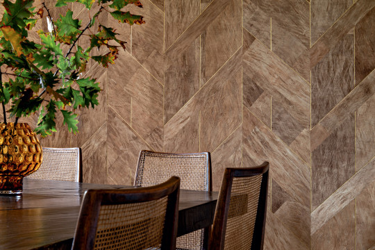 CMO Paris Tapete Murier Chevron