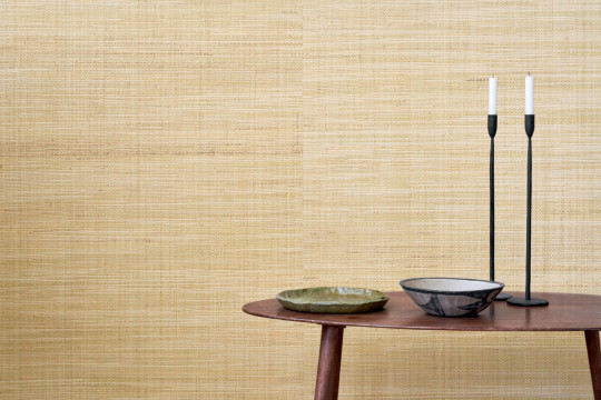 CMO Paris Papier peint Papyrus Brut - Ivoire