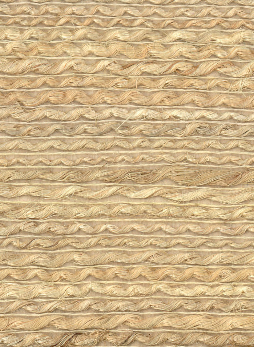 CMO Paris Tapete Abaca Tressé - Naturel Blanc