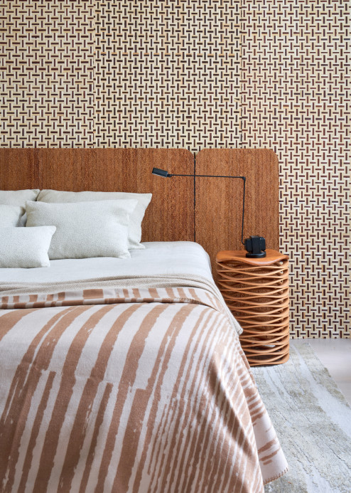 CMO Paris Tapete Bambou Bi-Couleur - Naturel Tabac