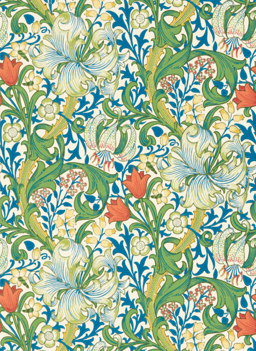 Morris & Co Wallpaper Golden Lily - Twister