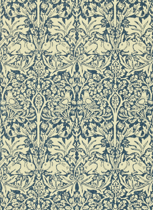 Morris & Co Tapete Brer Rabbit - Indigo/ Vellum