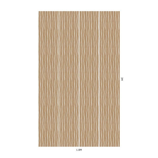 House of Hackney Carta da parati Artists Stripe - Amber