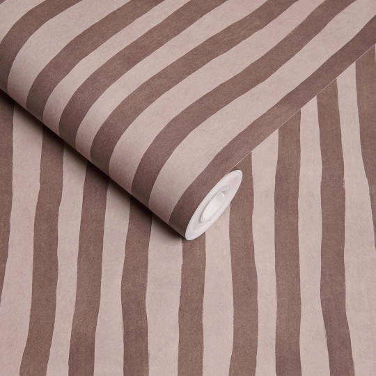 House of Hackney Carta da parati Artists Stripe - Carnelian