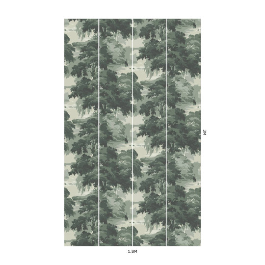 House of Hackney Carta da parati Reverie - Verde