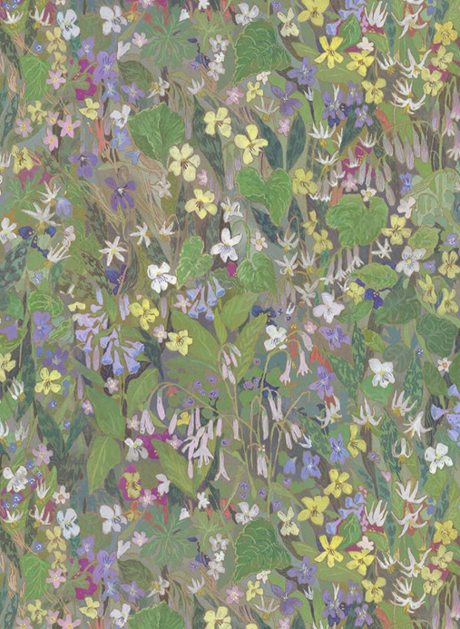House of Hackney Carta da parati Gardenia - Verde