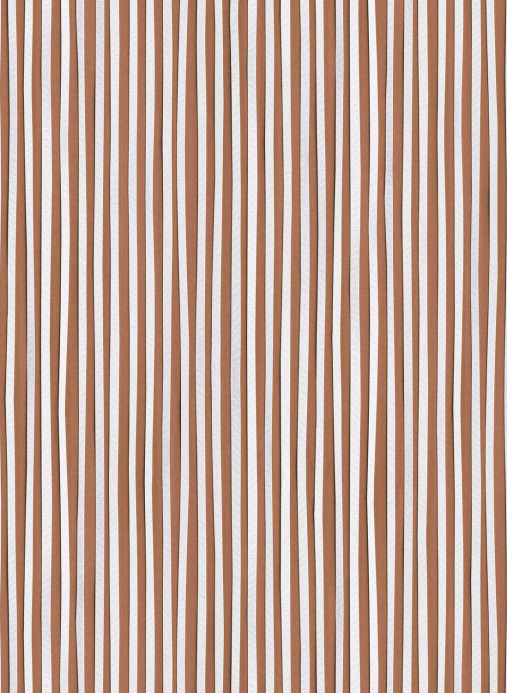 studio ditte Wallpaper Stripes / Strepen - Caramel / Karamel