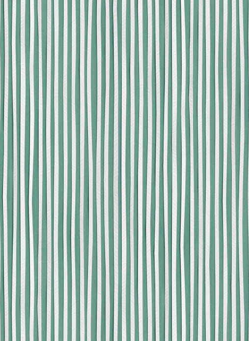 studio ditte Wallpaper Stripes / Strepen - Jade