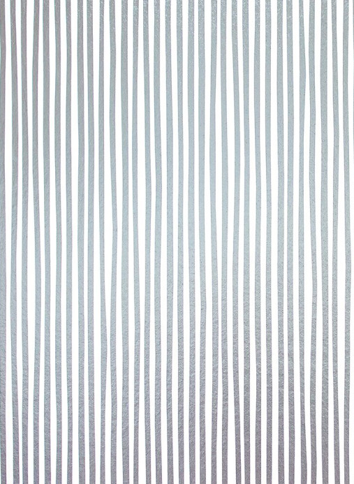 studio ditte Wallpaper Stripes / Strepen - Silver / Zilver
