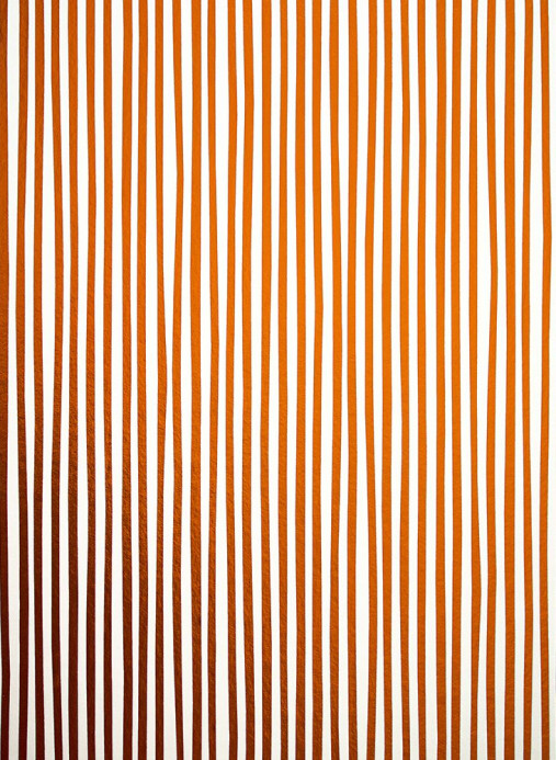 studio ditte Wallpaper Stripes / Strepen - Copper / Koper