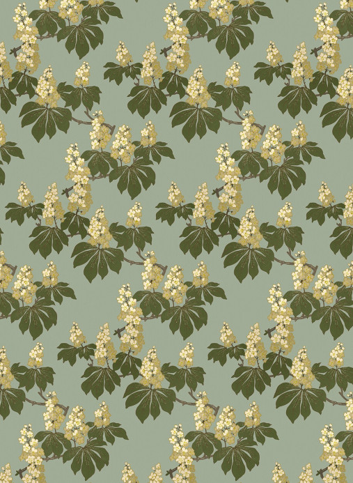 Isidore Leroy Tapete Marronnier - Nattier