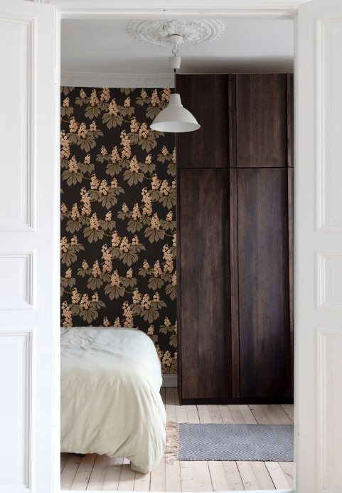 Isidore Leroy Tapete Marronnier