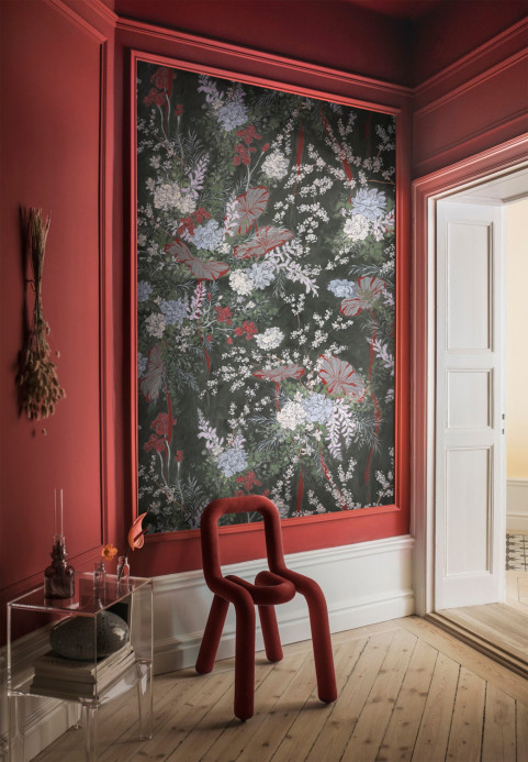 Isidore Leroy Carta da parati Fleurs d'Intérieur - Original