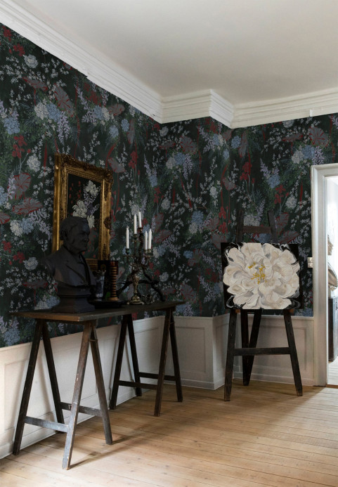 Isidore Leroy Carta da parati Fleurs d'Intérieur - Original