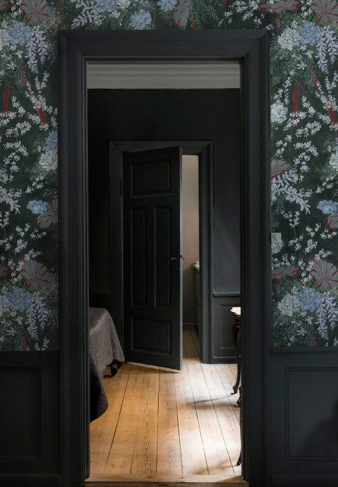 Isidore Leroy Carta da parati Fleurs d'Intérieur - Original