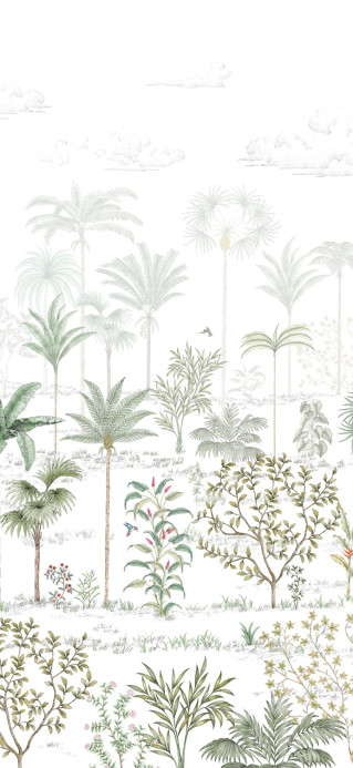 Isidore Leroy Carta da parati Sur la route de Samarcande - Naturel Panel C