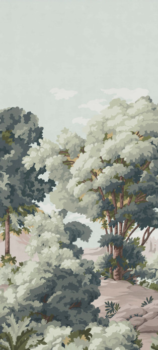 Isidore Leroy Tapete Vallée des Peintres - Original Panel A