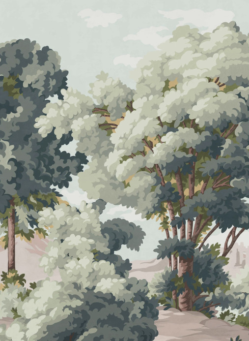 Isidore Leroy Tapete Vallée des Peintres - Original Panel A