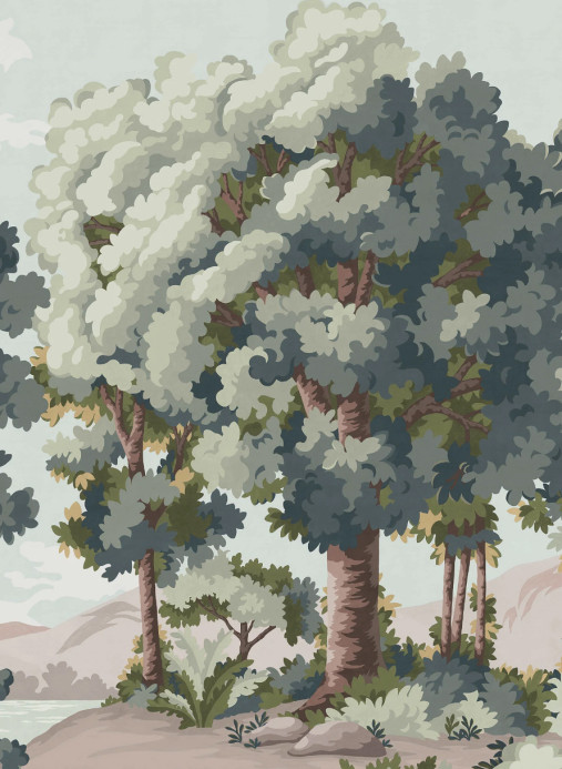 Isidore Leroy Tapete Vallée des Peintres - Original Panel C