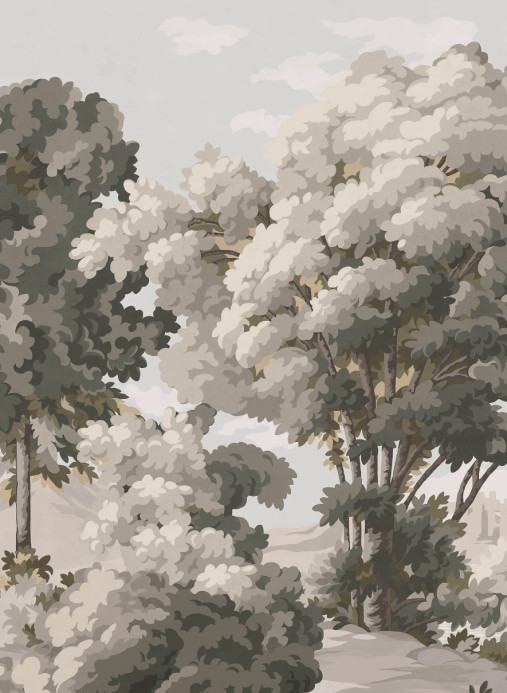 Isidore Leroy Wallpaper Vallée des Peintres - Verdure Panel A