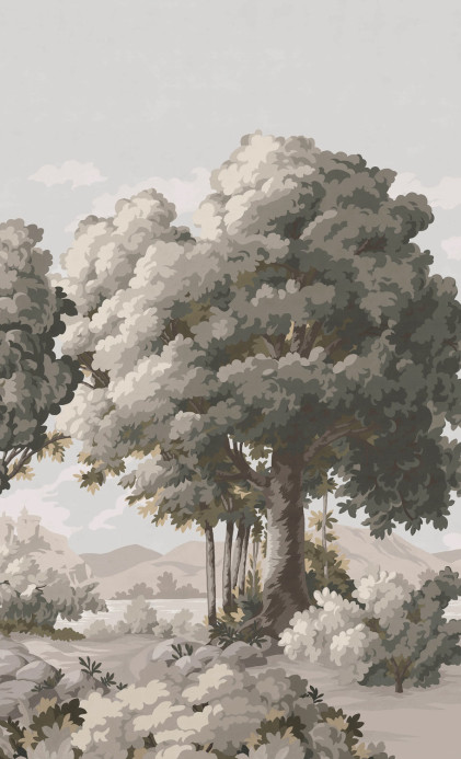 Isidore Leroy Wallpaper Vallée des Peintres - Verdure Panel B