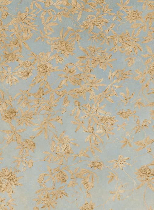 Isidore Leroy Tapete Passiflores - Bleu